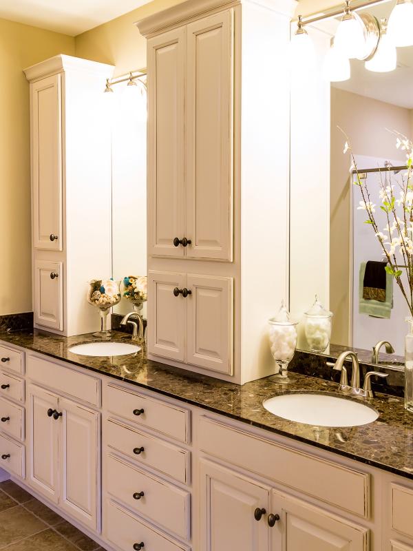 Bathroom Custom Cabinets