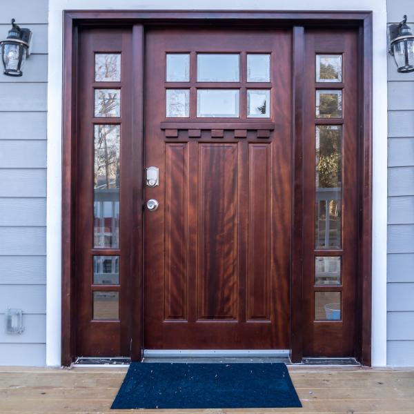 Craftsman Maple Entry Door